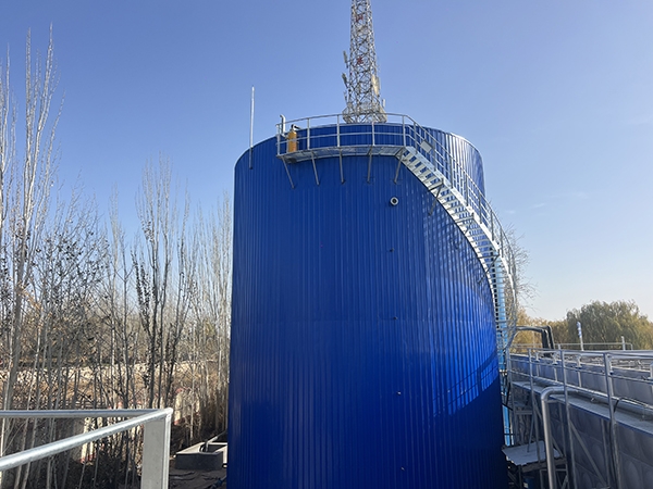 阿克蘇喜之源果汁3000立方uasb環(huán)氧拼裝罐